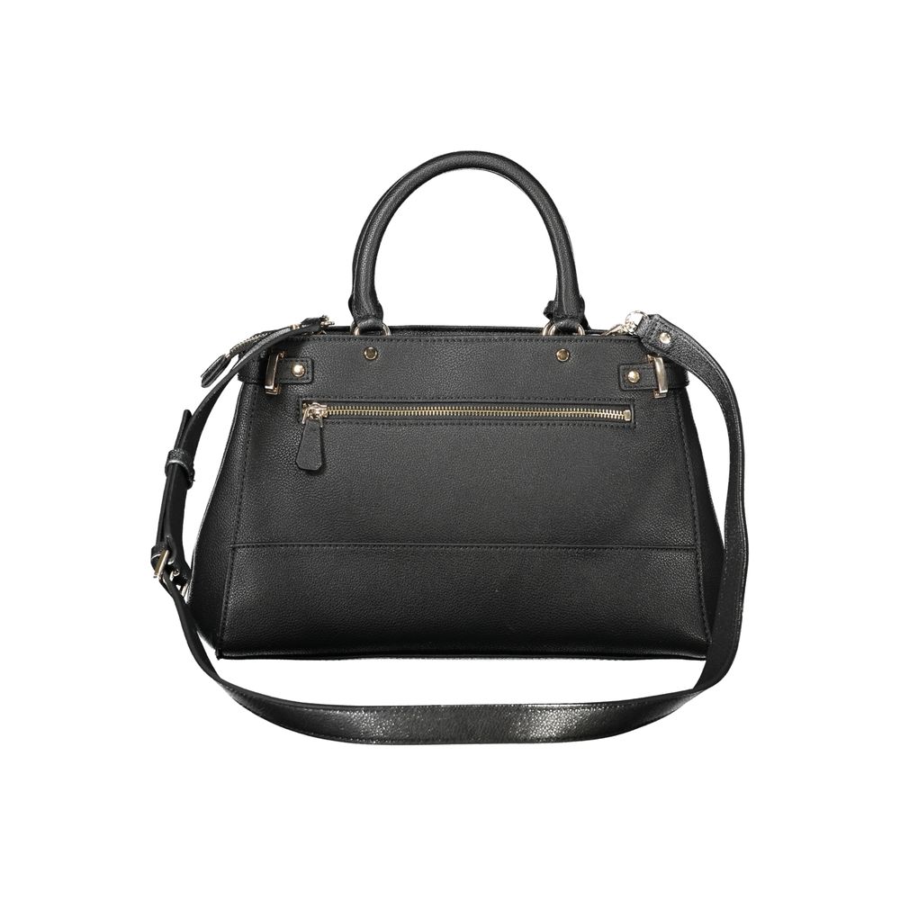 Guess Jeans Schwarze Polyethylen-Handtasche
