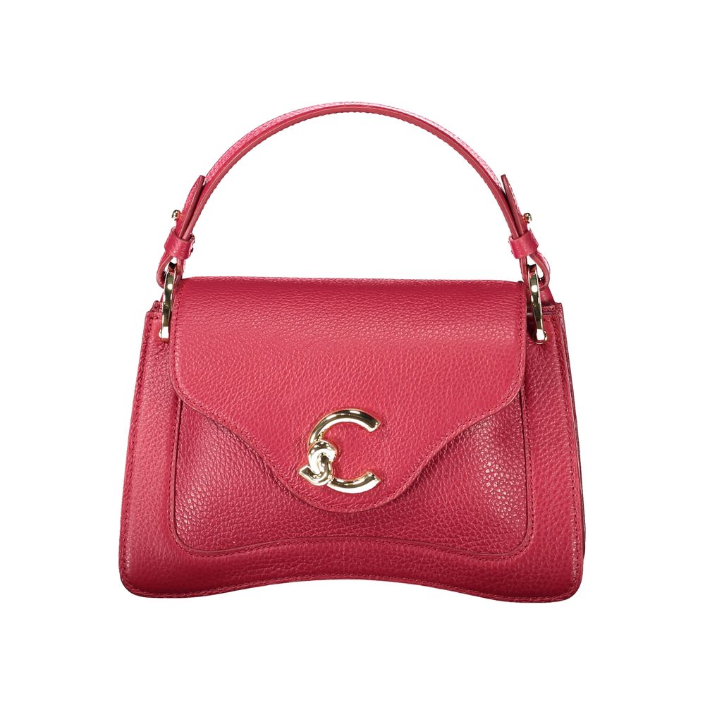 Coccinelle Rote Lederhandtasche