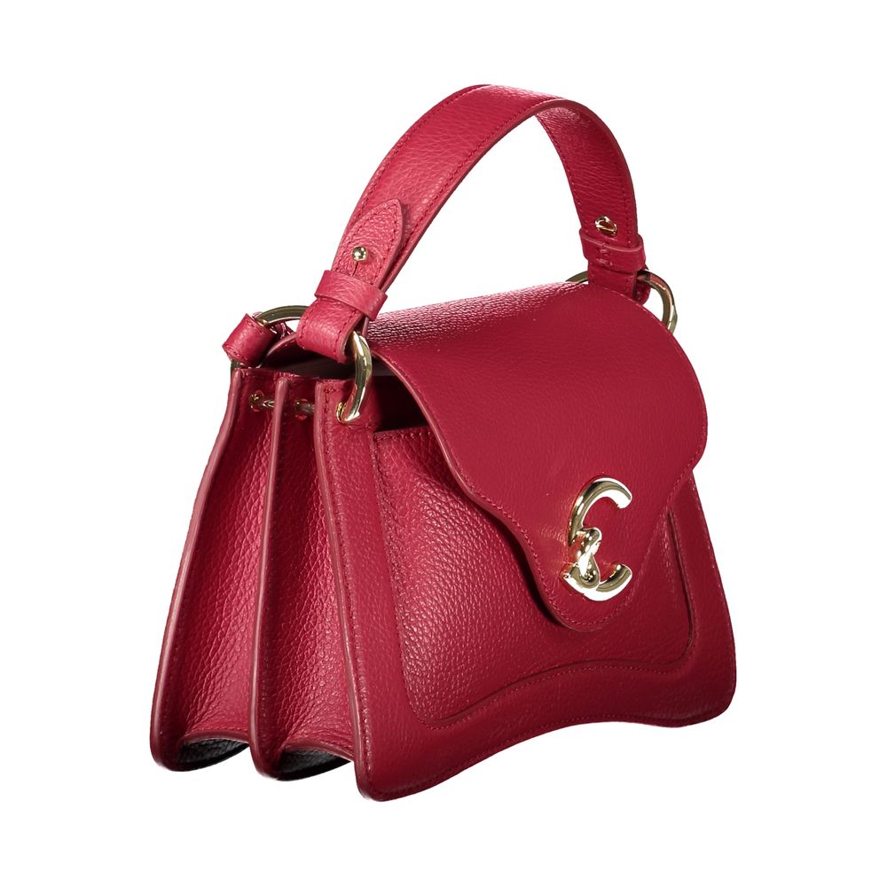 Coccinelle Rote Lederhandtasche