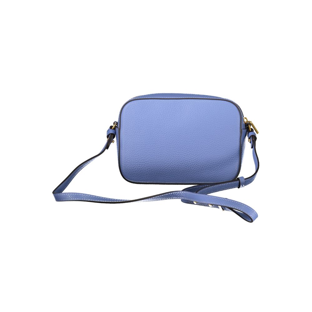 Coccinelle Blaue Lederhandtasche