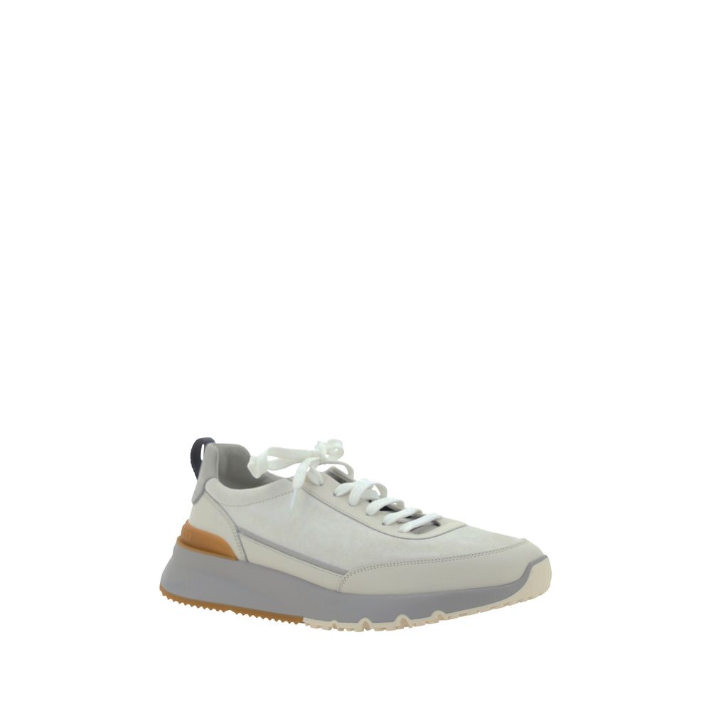 Brunello Cucinelli Turnschuhe aus Leder