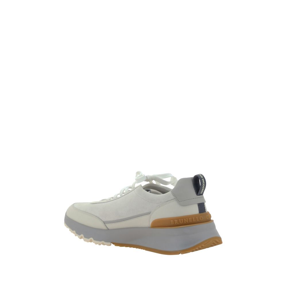 Brunello Cucinelli Turnschuhe aus Leder