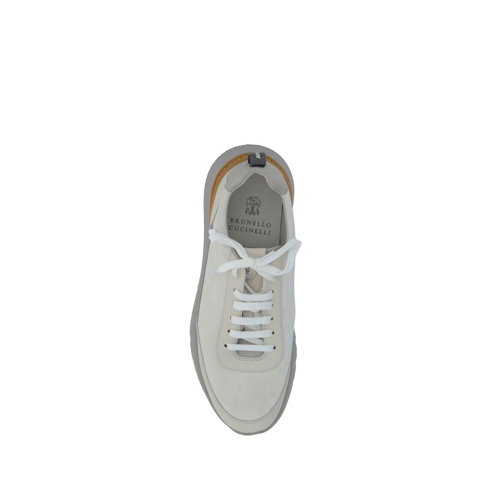 Brunello Cucinelli Turnschuhe aus Leder
