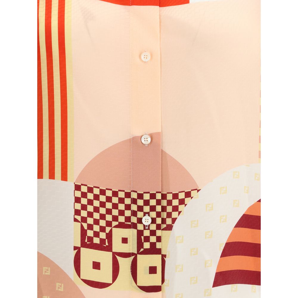 Fendi Patchwork-Hemd
