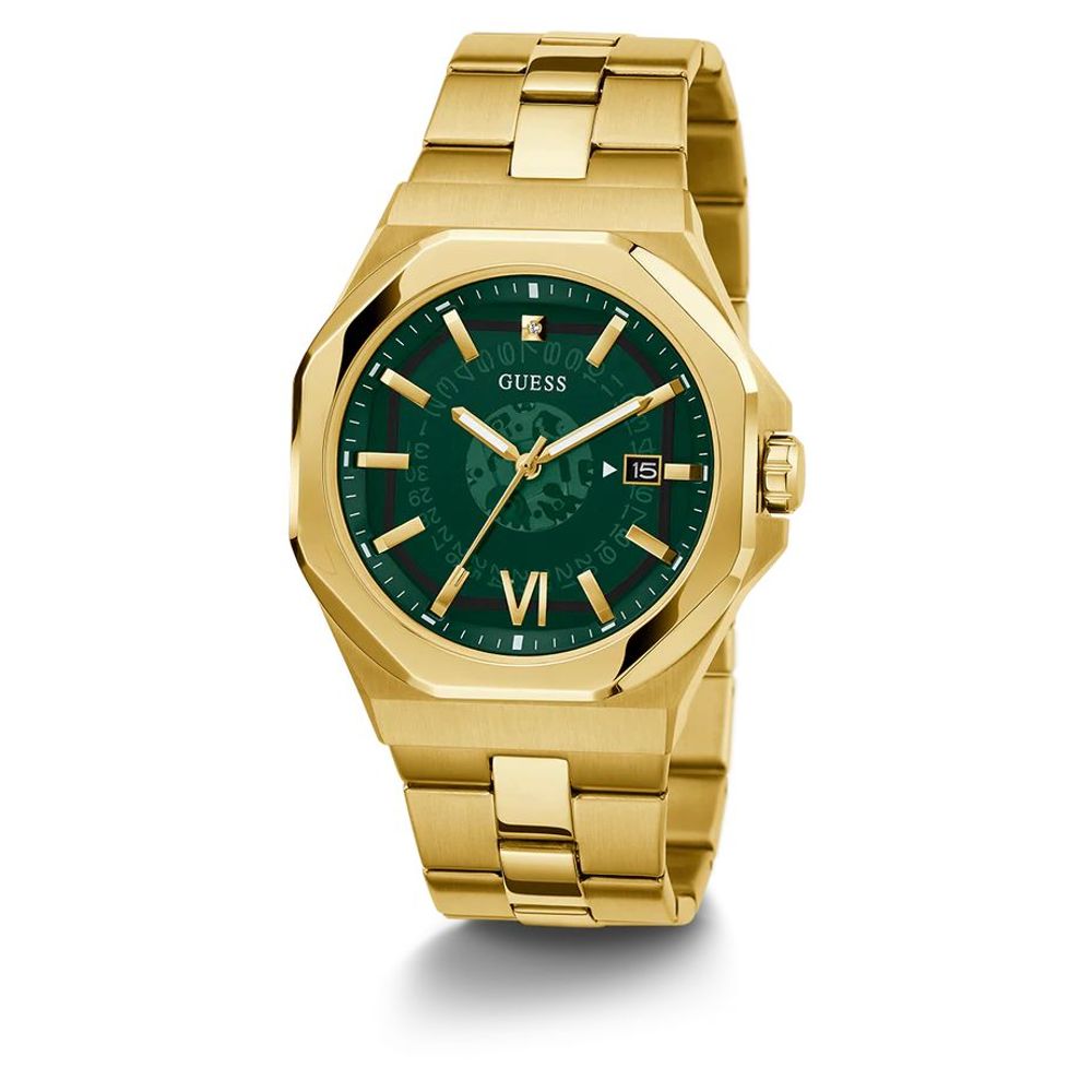 Guess Gold-Edelstahl-Uhr