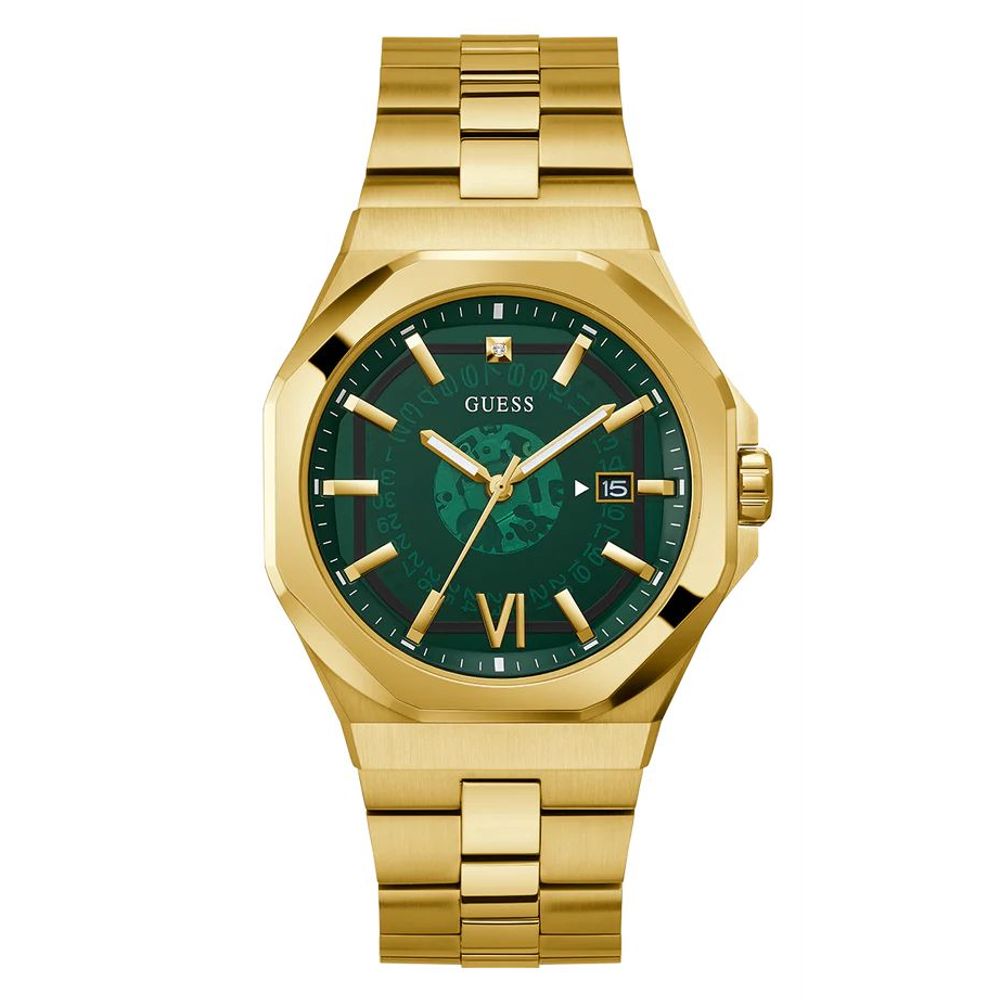 Guess Gold-Edelstahl-Uhr