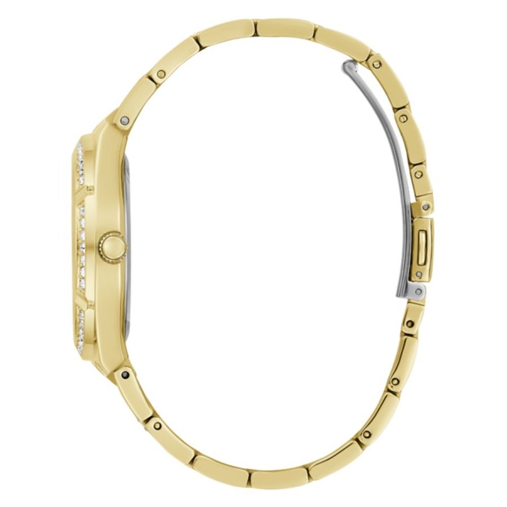 Guess Gold-Edelstahl-Uhr