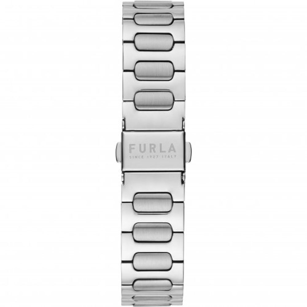 Furla Graue Uhr aus Edelstahl
