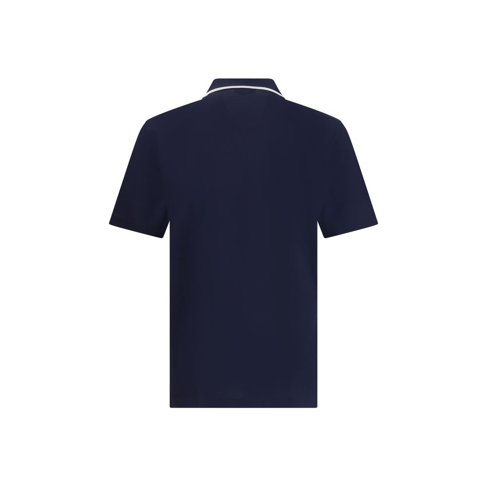 Ferragamo Reißverschluss-Poloshirt