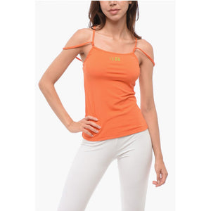 Dsquared² ICON Tank Top aus Baumwollmischung mit gekreuzten Trägern