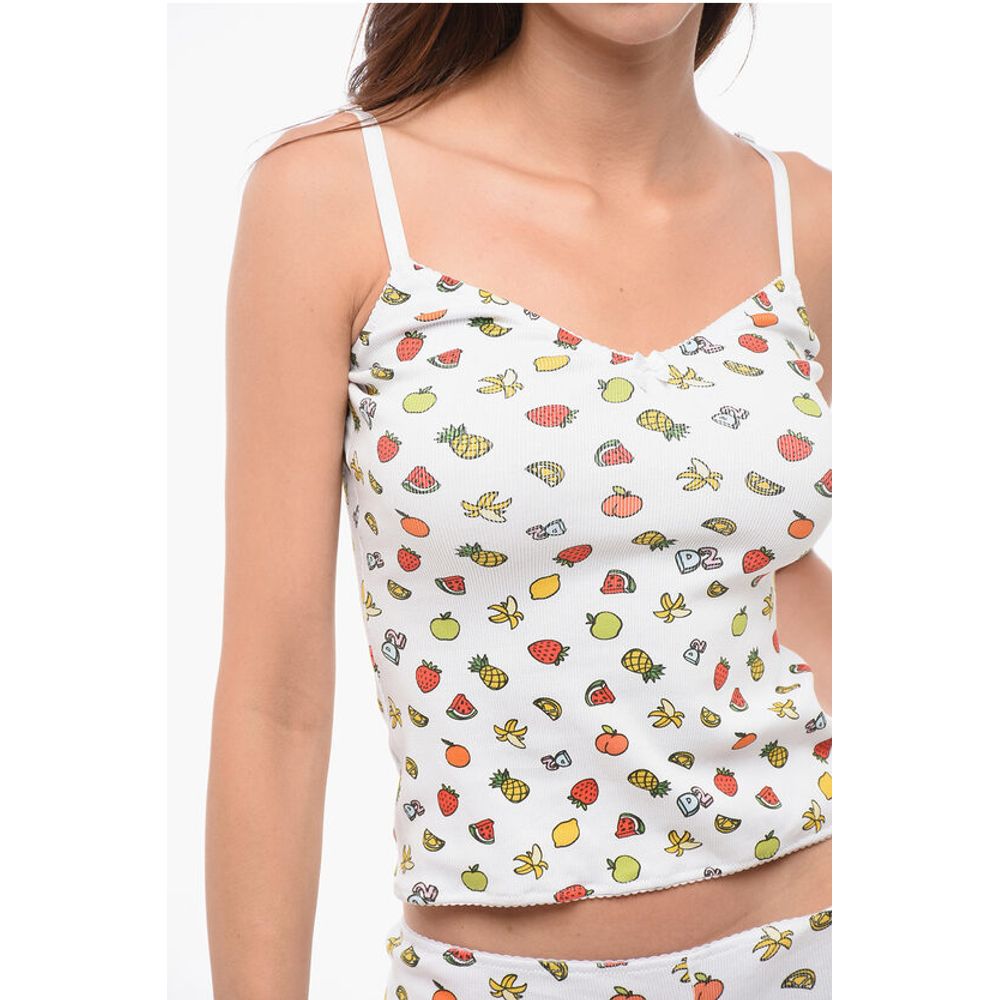 Dsquared² FRUITY Tank-Top aus Baumwollmischung