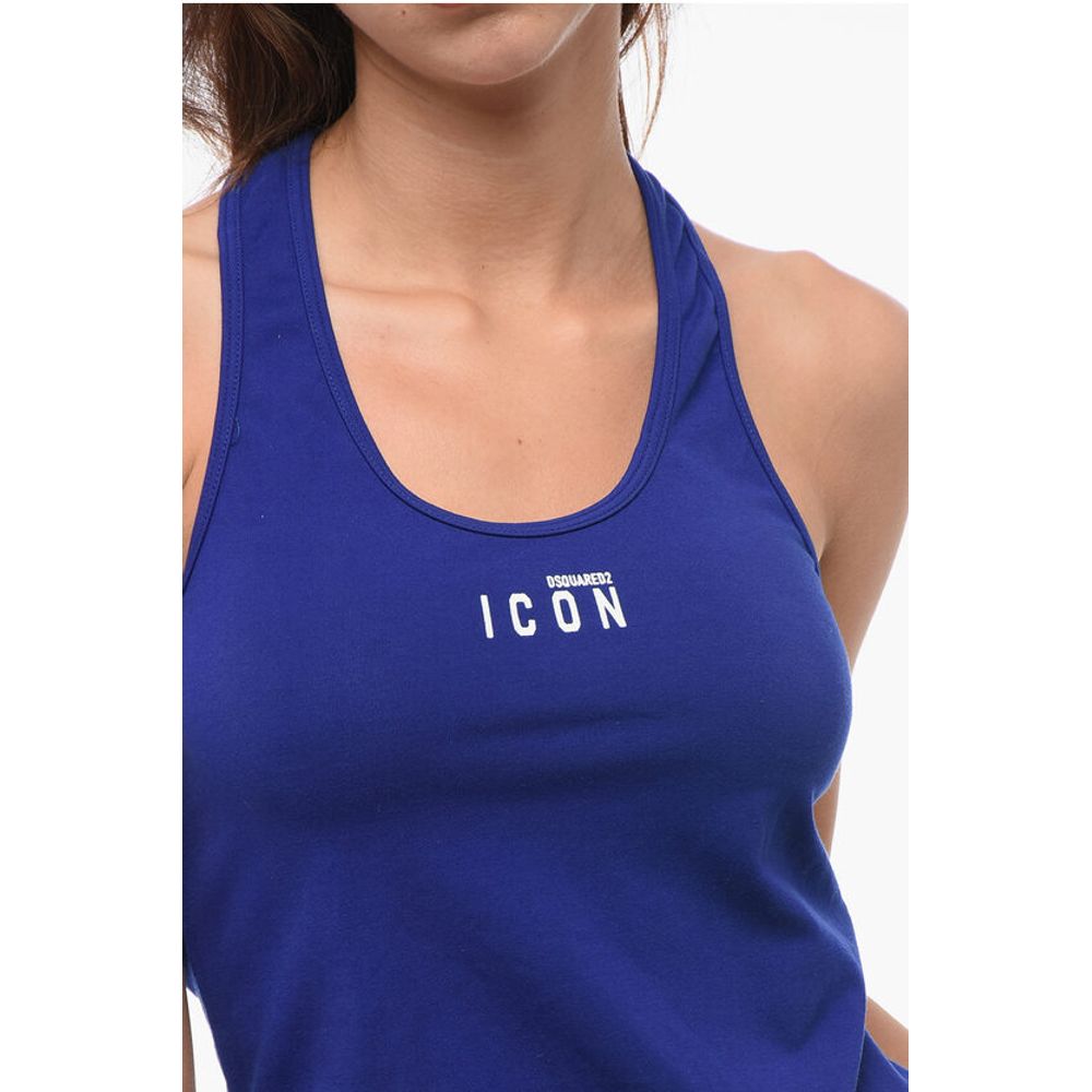 Dsquared² ICON Tank-Top aus Baumwollmischung