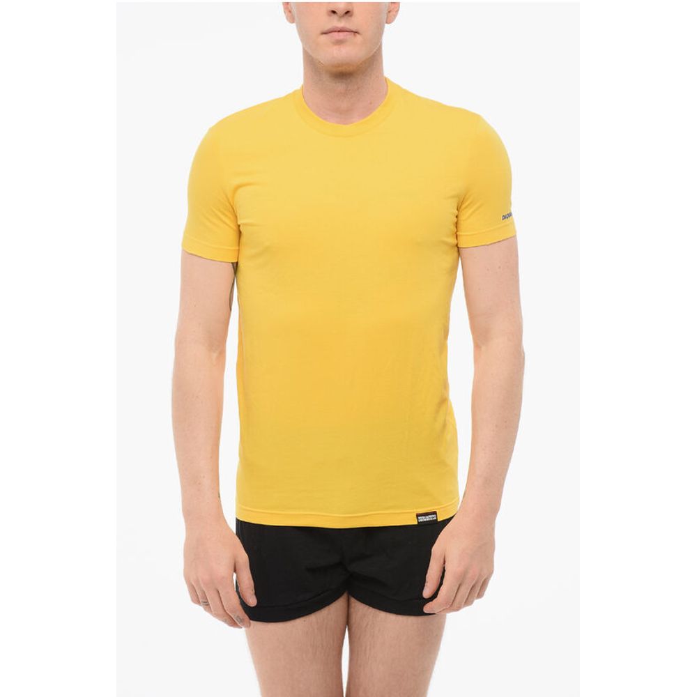 Dsquared² Pyjama-T-Shirt aus Baumwolle mit Rundhalsausschnitt