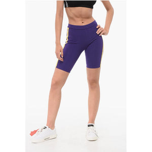 Dsquared² Unterwäsche Biker-Leggings mit Logobändern