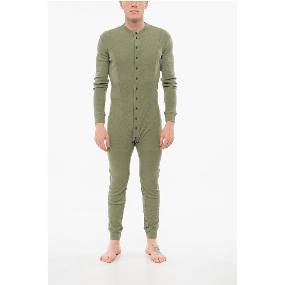 Dsquared² UNDERWEAR Jumpsuit Pyjama mit Knöpfen
