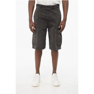 Givenchy Denim Cargo Shorts mit verstecktem Verschluss