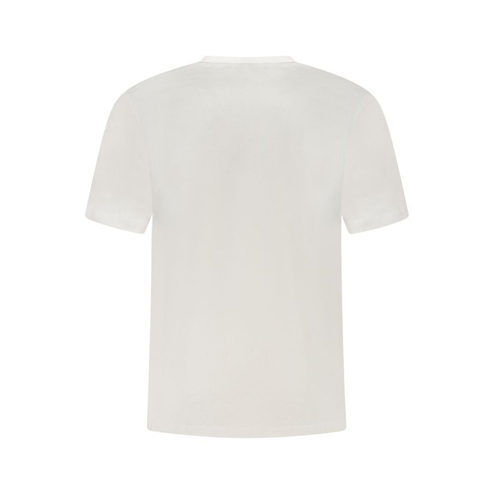 Calvin Klein Weißes Baumwolle Männer T-Shirt