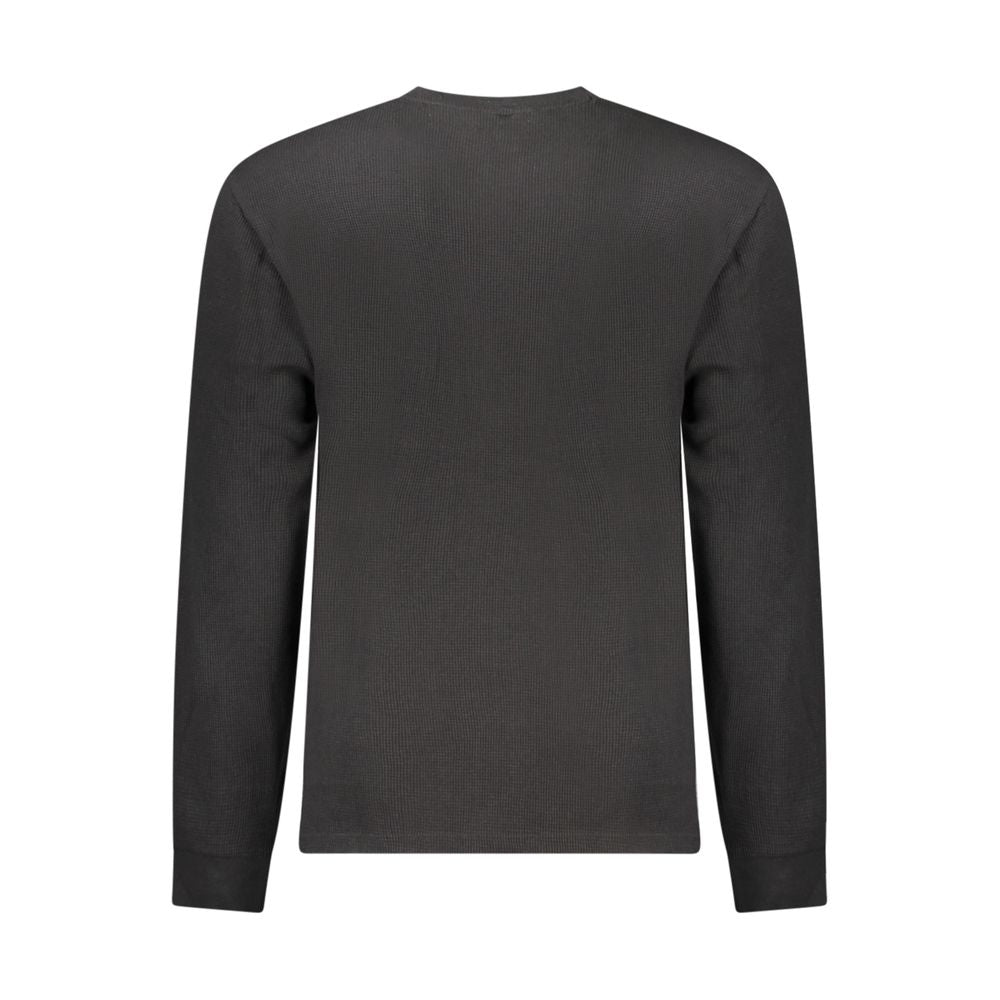 Calvin Klein Schwarzer Baumwollpullover für Männer