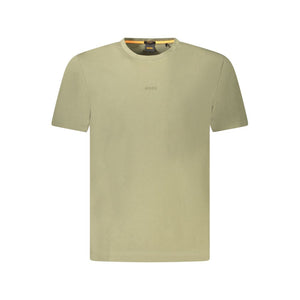 Hugo Boss T-Shirt aus grüner Baumwolle