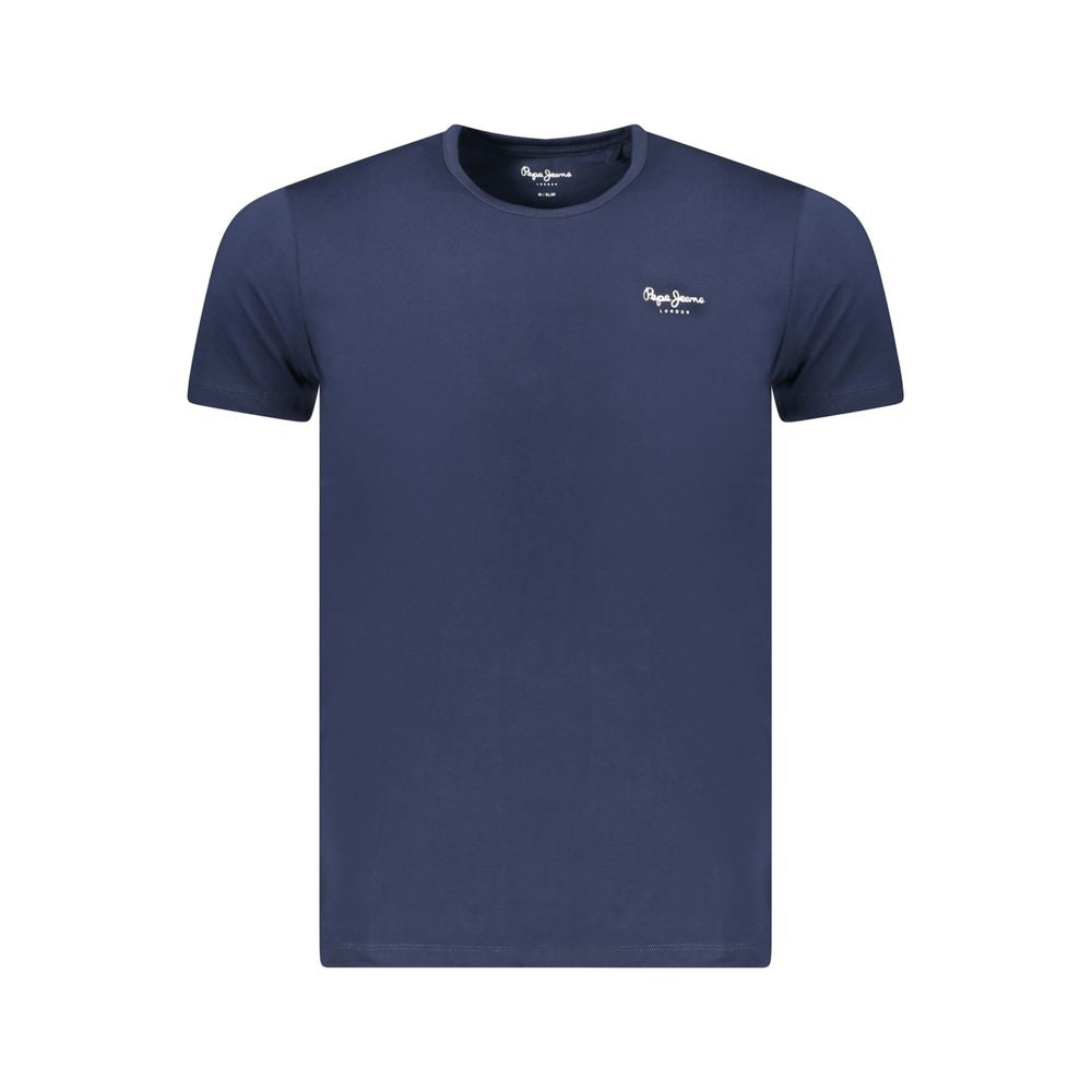 Pepe Jeans Blau Baumwolle Männer T-Shirt