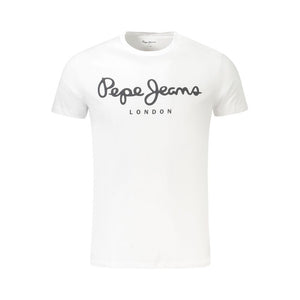 Pepe Jeans T-Shirt aus weißer Baumwolle