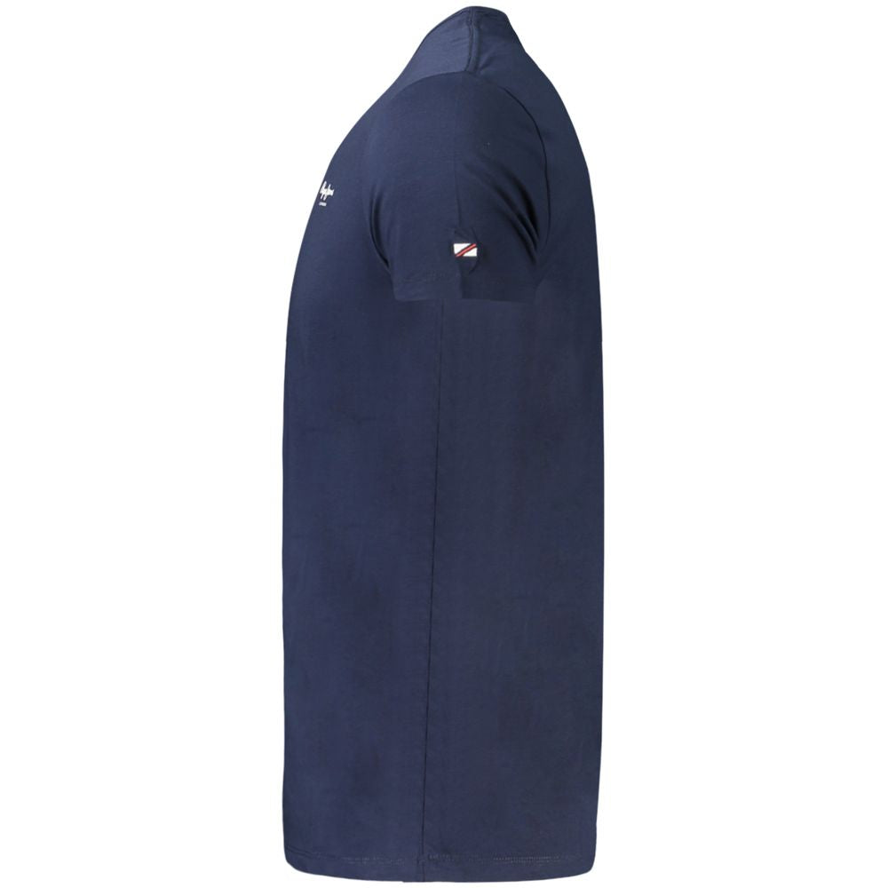 Pepe Jeans Blau Baumwolle Männer T-Shirt