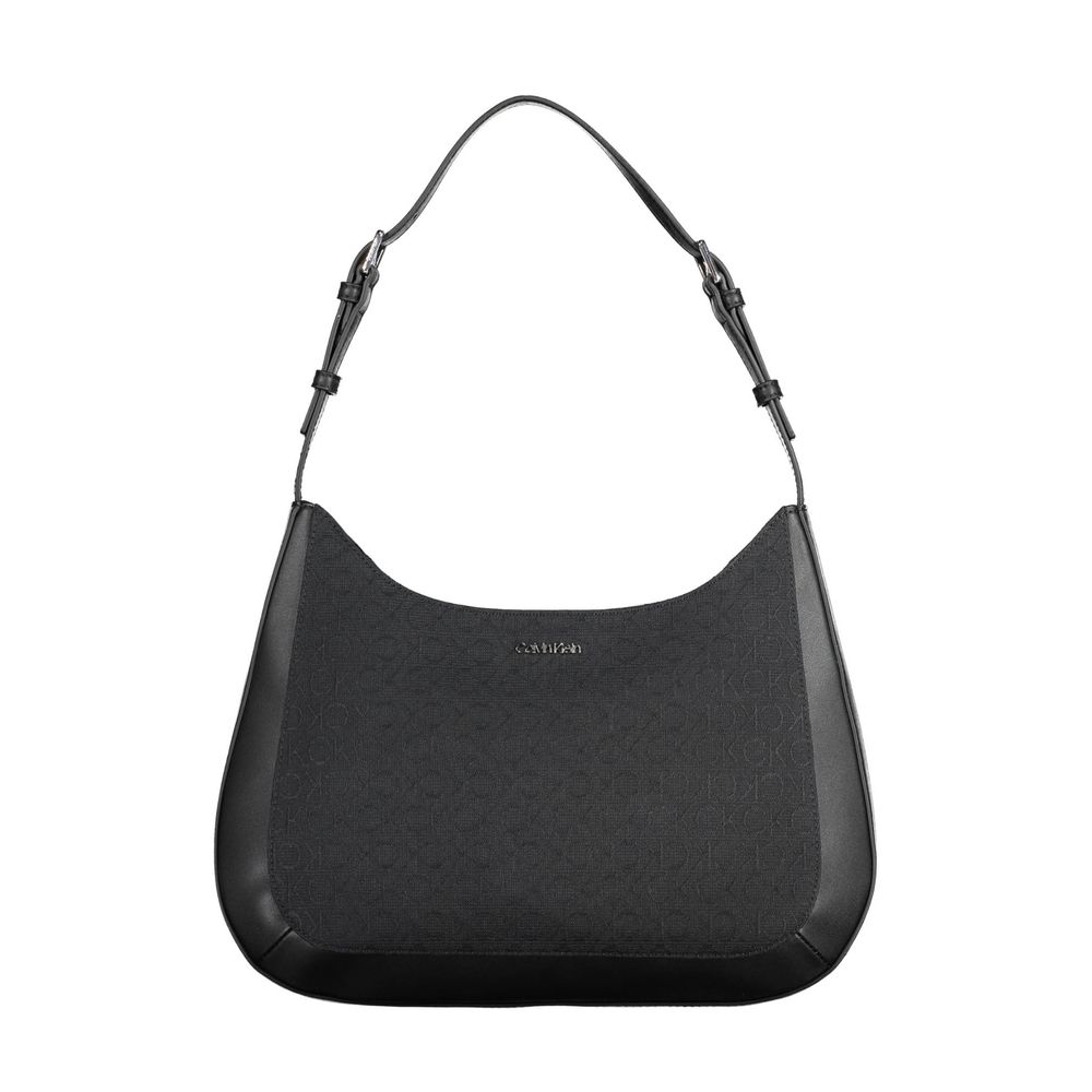 Calvin Klein Schwarze Polyester Handtasche