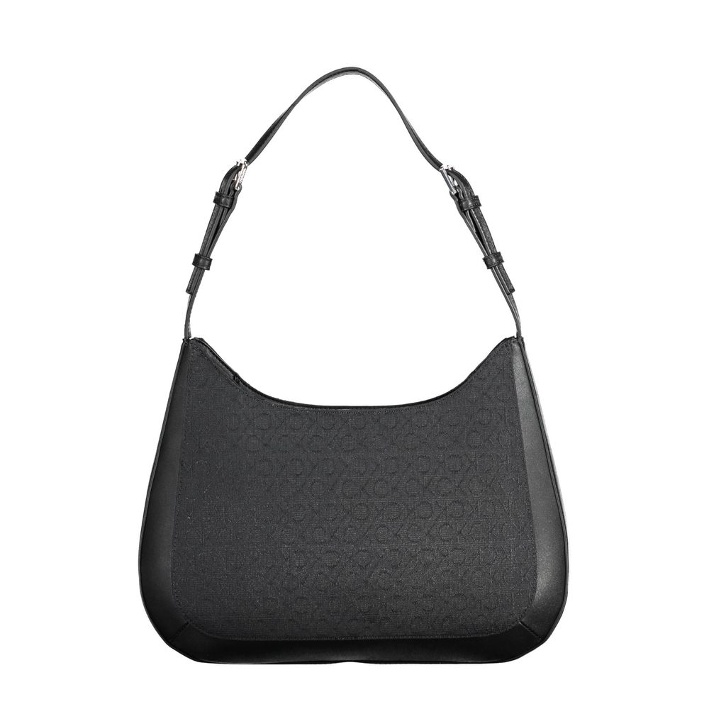 Calvin Klein Schwarze Polyester Handtasche