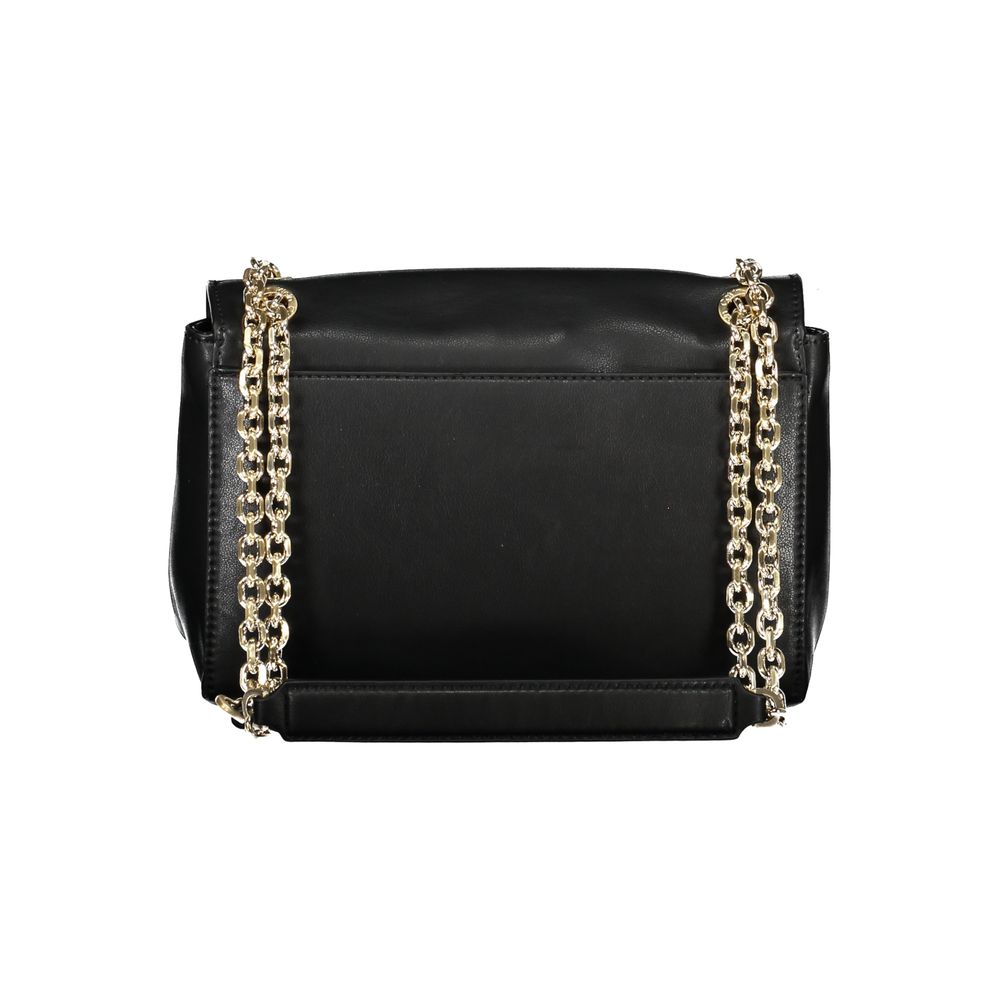 Calvin Klein Schwarze Polyester Handtasche