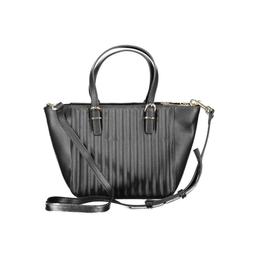 Tommy Hilfiger Schwarze Polyethylen-Handtasche