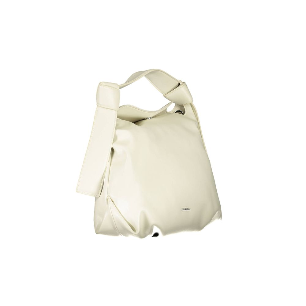 Calvin Klein Beige Polyester Handtasche