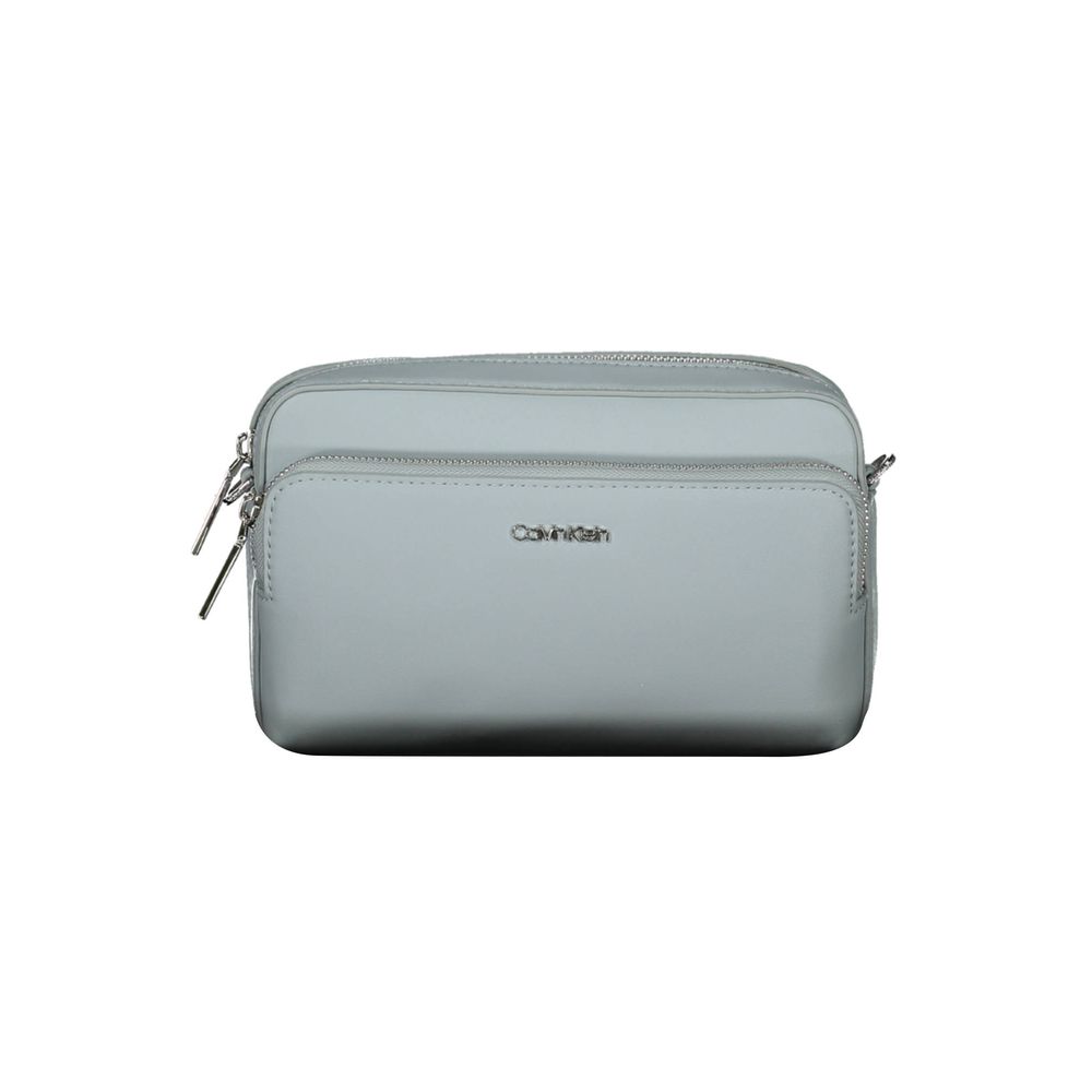 Calvin Klein Blaue Polyester Handtasche