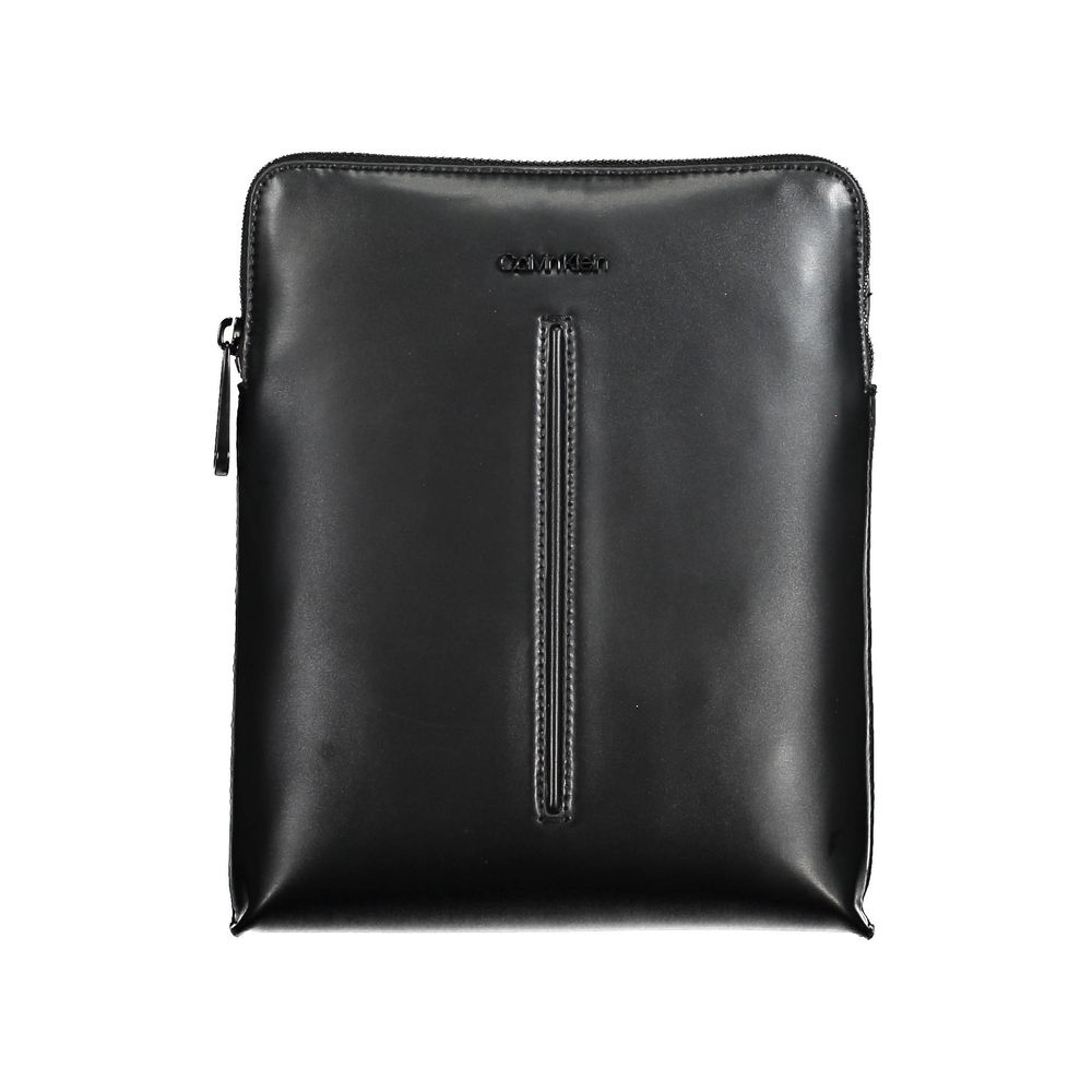 Calvin Klein Schwarze Polyester-Umhängetasche