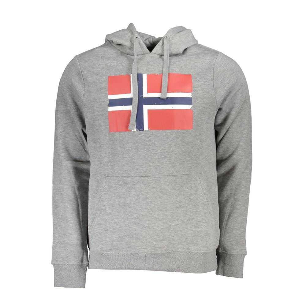 Norway 1963 Grauer Baumwollpullover für Männer