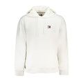 Tommy Hilfiger White Cotton Men's Sweatshirt Hoodie