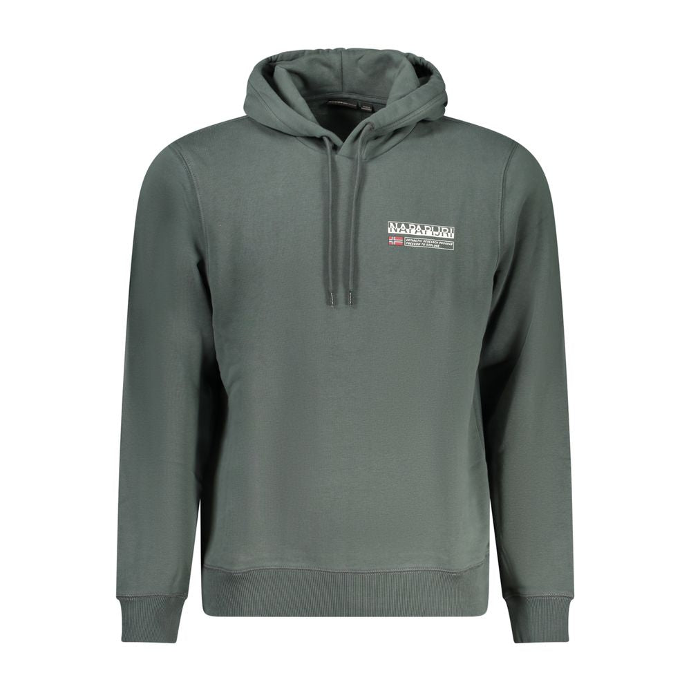 Napapijri Grüner Baumwollpullover für Männer