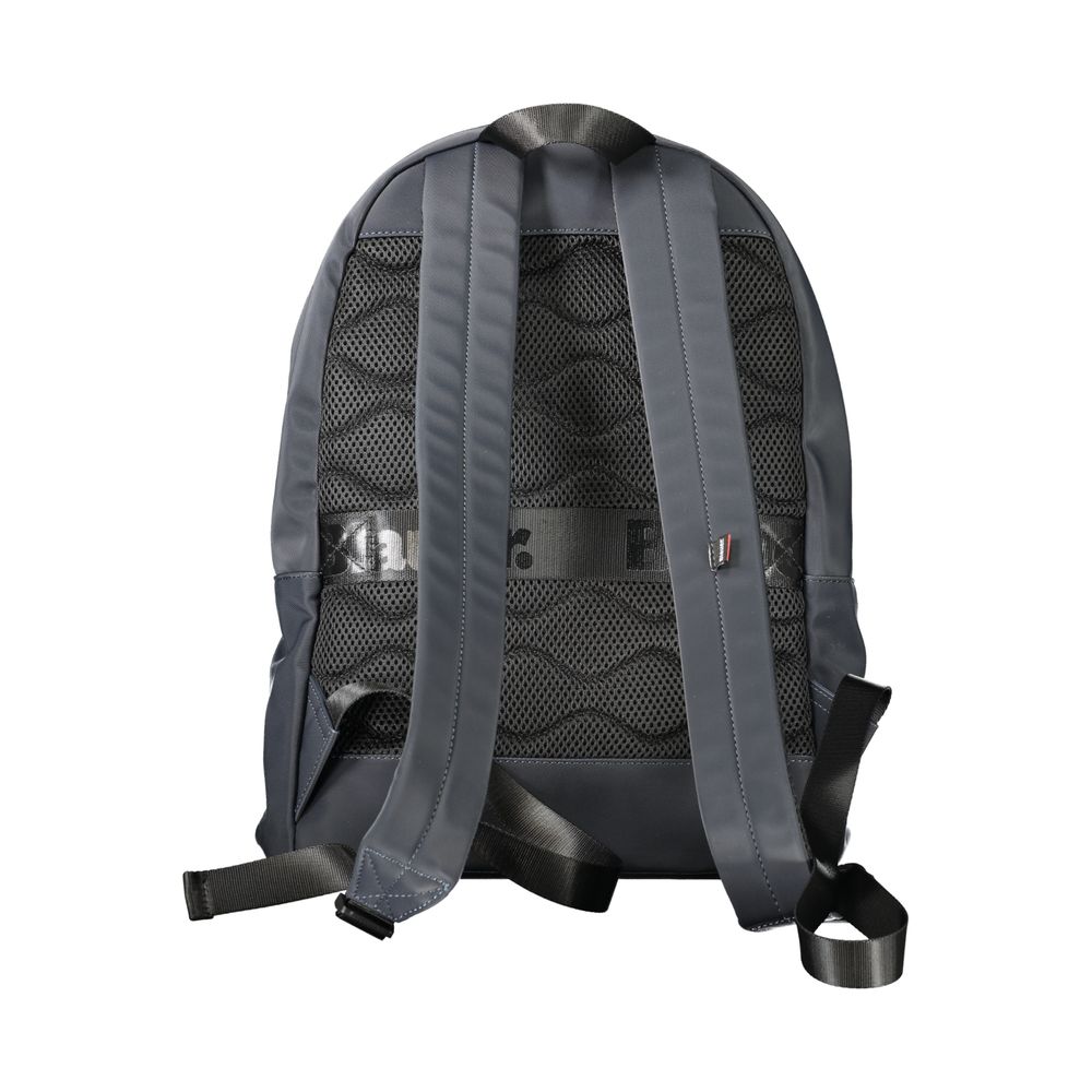 Blauer Polyester-Rucksack