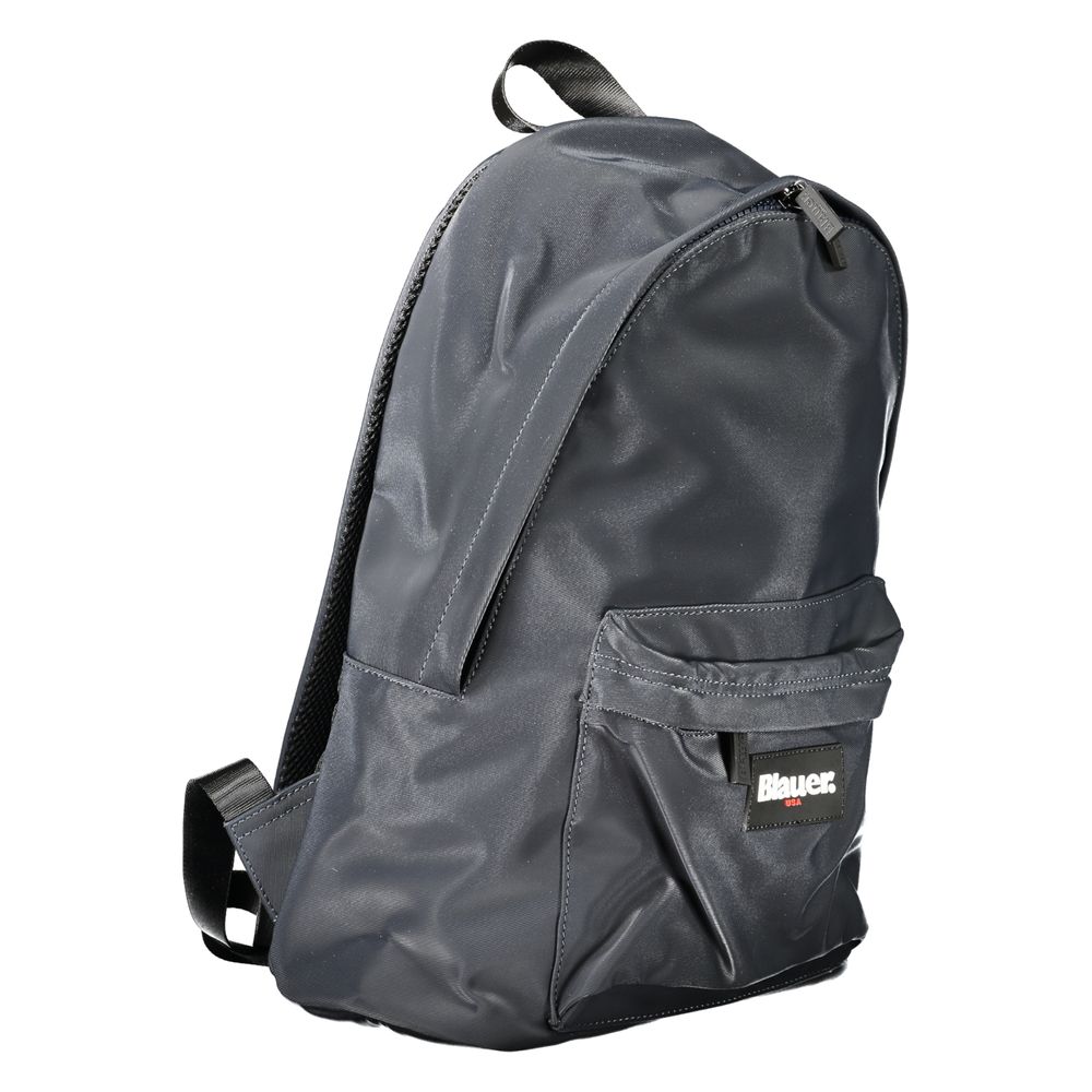 Blauer Polyester-Rucksack
