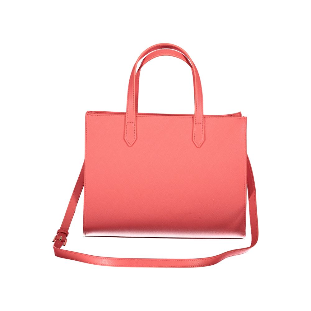Mario Valentino Rosa Polyurethane Women Handbag