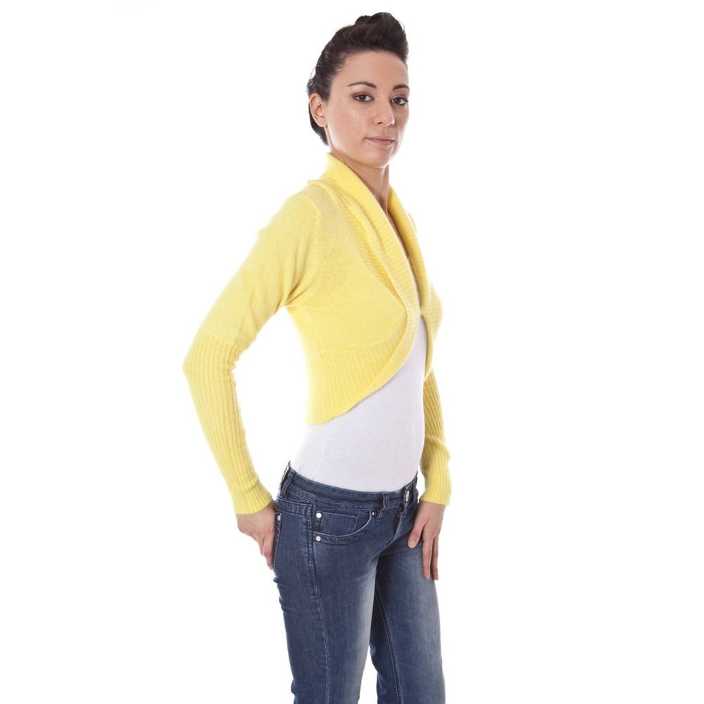 Datch Gelber Pullover aus Wolle