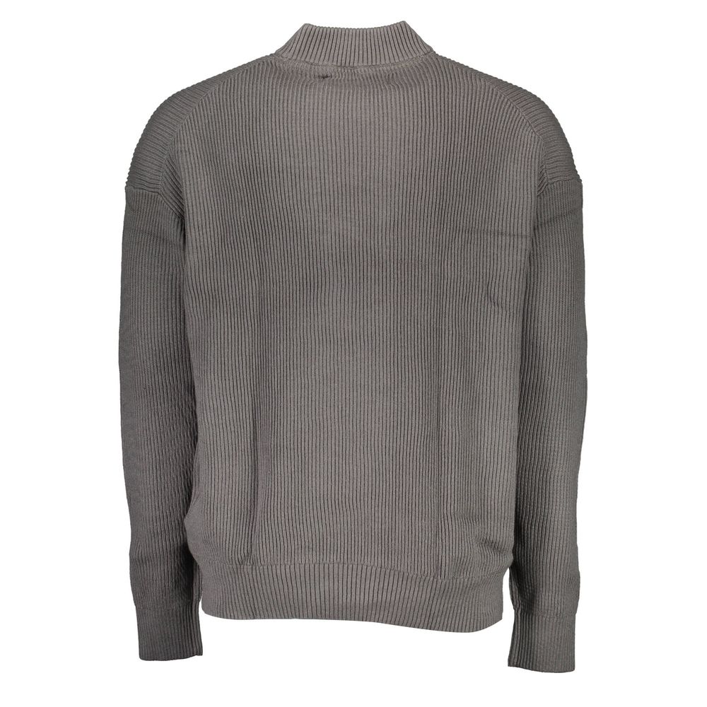Calvin Klein Grauer Baumwollpullover