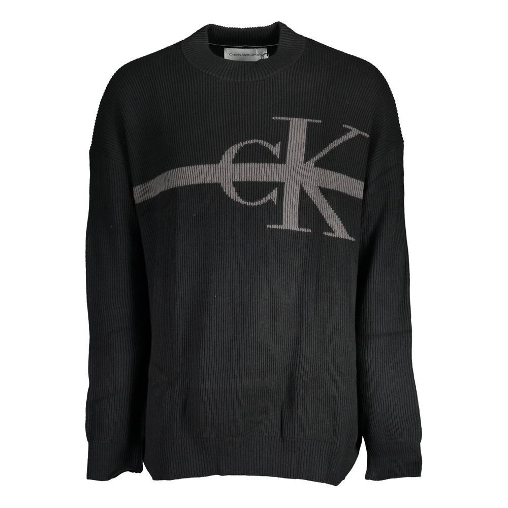 Calvin Klein Schwarzer Baumwollpullover