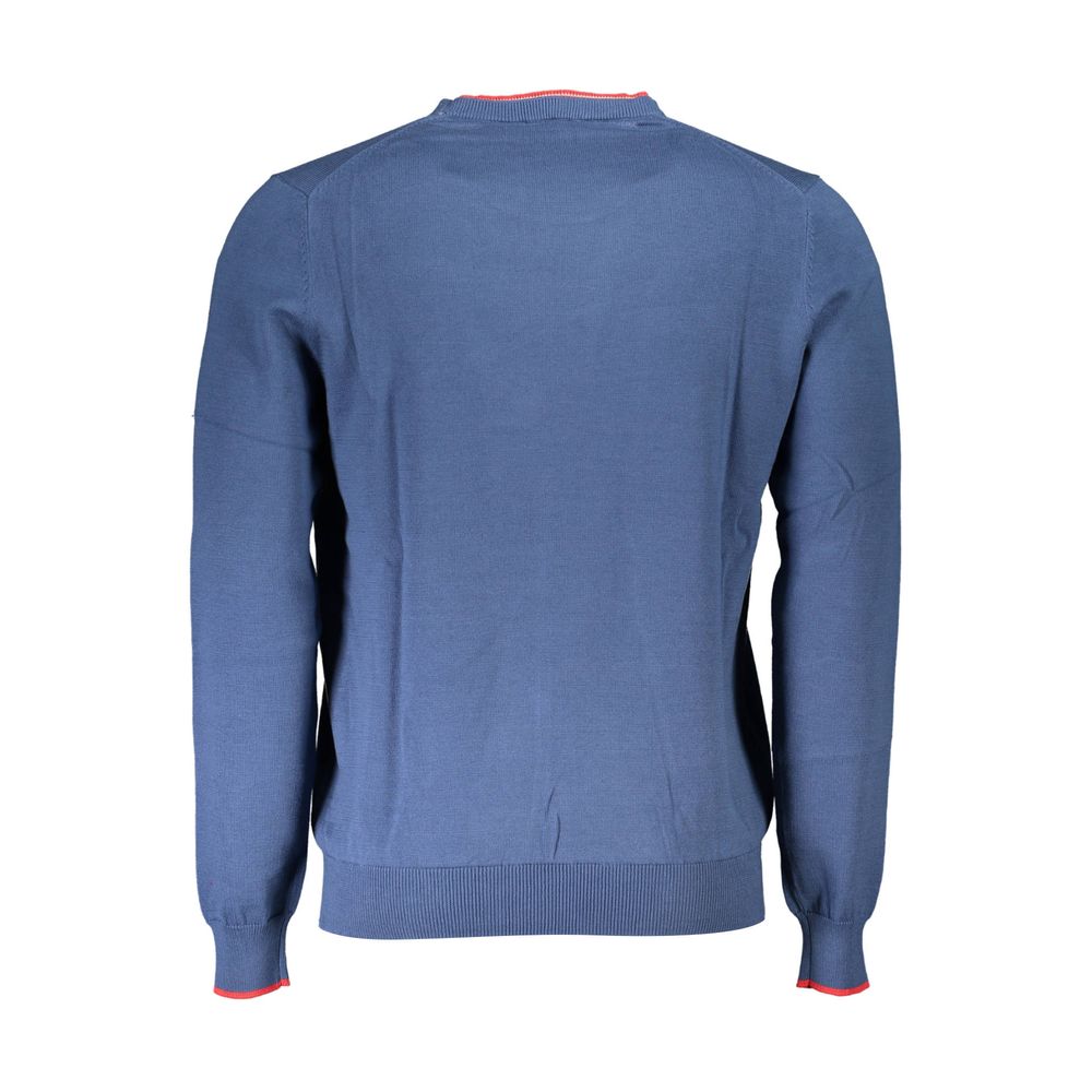 North Sails Blauer Baumwollpullover