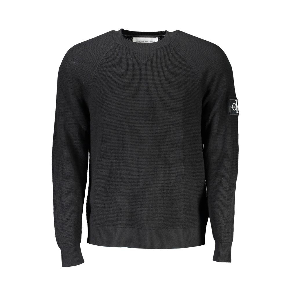 Calvin Klein Schwarzer Wollpullover