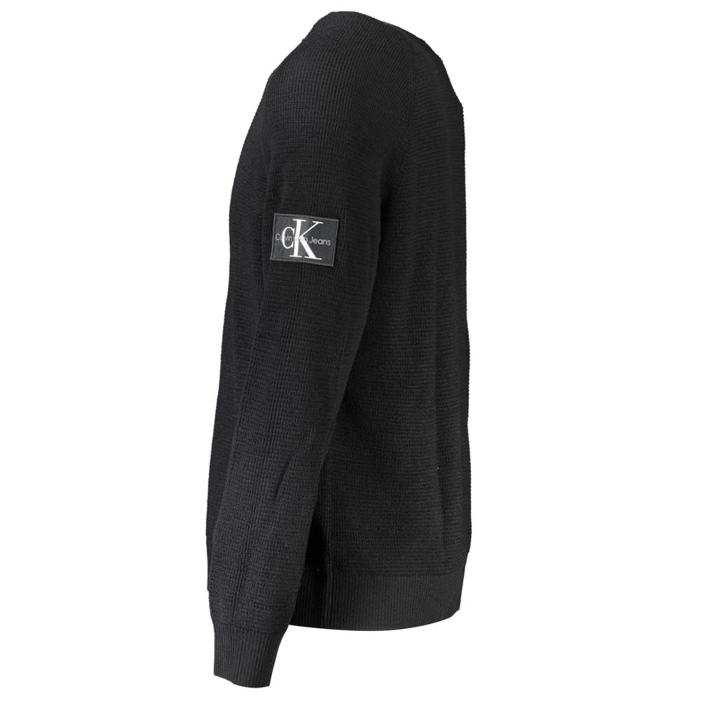 Calvin Klein Schwarzer Wollpullover
