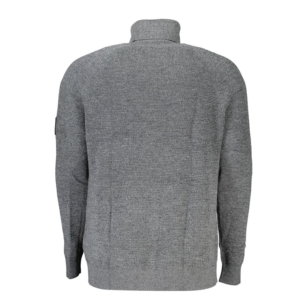 Calvin Klein Grauer Pullover aus Wolle