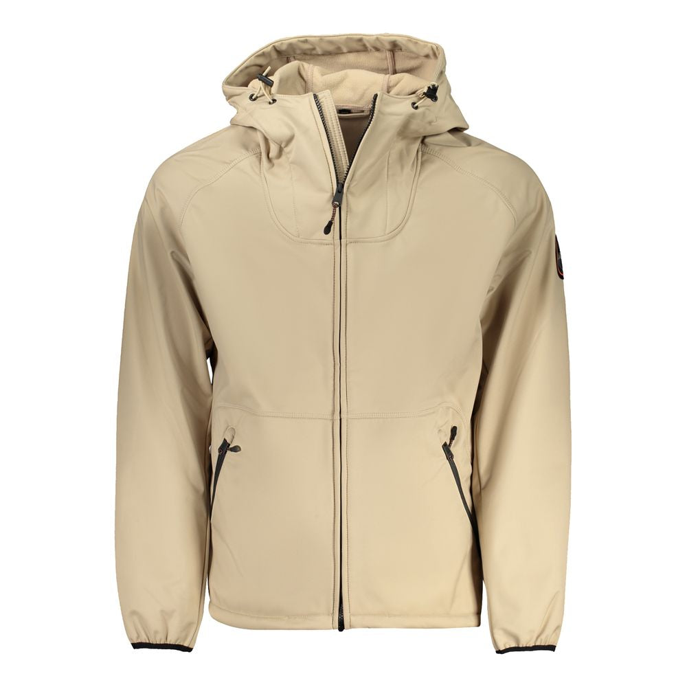 Napapijri Beige Recyceltes Polyester Herren Jacke