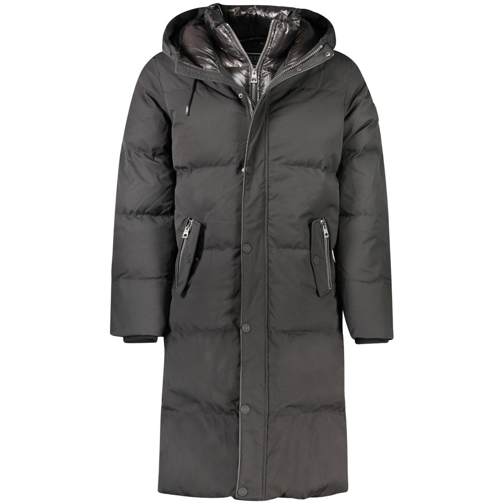 Guess Jeans Schwarze Polyester-Jacke