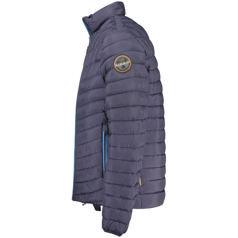 Napapijri Blaue Polyamid Herren Jacke
