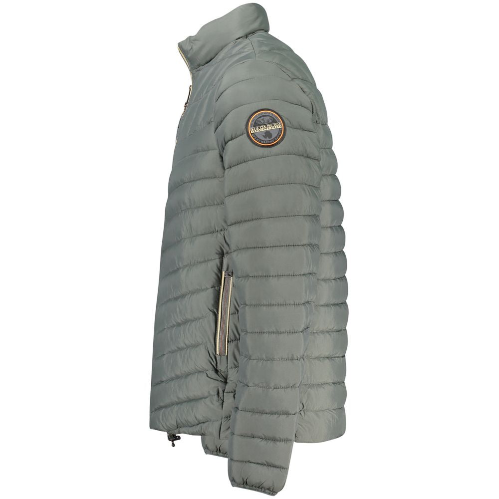 Napapijri Grüne Polyamid Herren Jacke